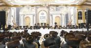 Central Seudas Hodaya of Skulen on Motzei Shabbos Nachamu at the Hamaspik Resort in the Catskills