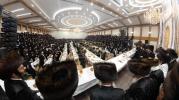 Central Seudas Hodaya of Skulen on Motzei Shabbos Nachamu at the Hamaspik Resort in the Catskills