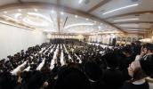 Central Seudas Hodaya of Skulen on Motzei Shabbos Nachamu at the Hamaspik Resort in the Catskills