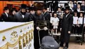 Main image for Full videos of the simcha in Sadigura on the birth of a baby boy to the Sadigura Rebbe Shlit"a