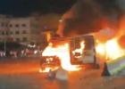 Main image for Last Night, Illegal Immigrants Set Vehicles Ablaze After Breaching the Border Fence into Melilla, Spain.