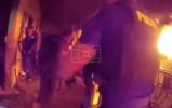 Main image for Officers Race Into Fire and Rescue Horses as Saratoga Barn Burns to Ground.
