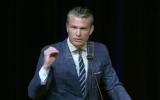 Main image for Sec. of War Hegseth Hails Border Success: Effectively Zero Illegals Crossing.