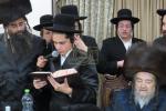 HaGaon HaTzaddik Rav Yaakov Meir Shechter Shlit"a in Kiryat Sefer at the Simchas Bar Mitzvah of His Grandson