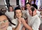 Main image for  Cute, Boys in Ohr Moshe day camp in Boro Park made a mock Shasathon, they're really learning!