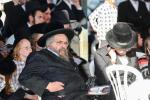 The Kossover Rebbe Shlit"a at the Maamad HaYeshuos on Monday in Ancient Shilo, Where His Holy Father Used to Conduct It Every Year.