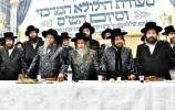 First Photos from the Grand Seudas Hillula of the Kretchnif Sighet Rebbe Z"L by His Children, the Brother Rebbes