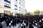 Hachnosas Sefer Torah Brought Into the Beis Medrash Hagadol in Kiryas Joel by Harav Reb Avrohom Meir Yaakov Polatsek, Attended by the Satmar Rebbe Shlit"a
