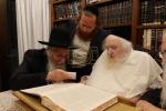 Photos of Rabbanim and Roshei Yeshiva Visiting the Gaavad of Yerushalayim Shlit"a in Recent Days