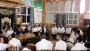 The Limanover Rav Shlit"a Singing 'Hashiveinu' by Hanan Ben Ari With the Bochurim at Mekomos Hekedoshim
