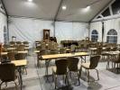 Minyanim Tent Erected in Woodridge to Accommodate the Many Minyanim This Summer Season