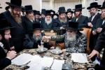 Honorary Visit: The Bobov-45 Rebbe Shlit"a Visits the Satmar Rebbe Shlit"a.