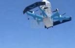 Main image for DELIVERY FAIL: Amazon Drone Drops Customer's Package Straight Into Hot Tub.