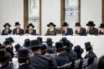 The Satmar Rebbe Shlit"a's Visit to Monsey This Past Sunday on Behalf of the New Building for Yeshivas Kinyan Torah