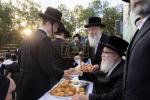 Hanochas Even Hapina Led by Harav Aharon Mendel Shlit"a for the New "Kinder Beis Medrash" at Camp Toldos Yaakov Yosef of Skver in Swan Lake | Photos
