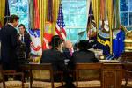 Baruch Shenasan Mikvodo L'Basar V'Dam: Once in 50 Years - Historic Visit of Gedolei Hador to the White House