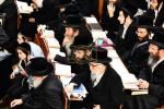 The Sanz Klausenburger Rebbe Shlit"a at the First Selichos with His Chassidim in Ir Hakodesh Yerushalayim