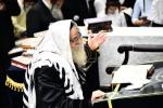 The Sanz Klausenburger Rebbe Shlit"a at the First Selichos with His Chassidim in Ir Hakodesh Yerushalayim