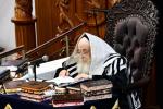 The Sanz Klausenburger Rebbe Shlit"a at the First Selichos with His Chassidim in Ir Hakodesh Yerushalayim