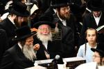 The Sanz Klausenburger Rebbe Shlit"a at the First Selichos with His Chassidim in Ir Hakodesh Yerushalayim