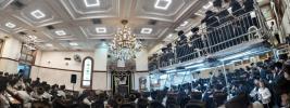 First Selichos with the Kahal Chasidei Yerushalayim Rebbe Shlit"a