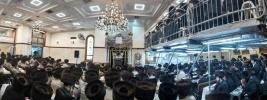 First Selichos with the Kahal Chasidei Yerushalayim Rebbe Shlit"a