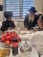 Admorim and Rabbanim Attend a Siyum Kesivas Sefer Torah Led by the Makova Rebbe Shlit"a