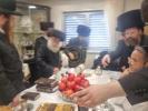 Admorim and Rabbanim Attend a Siyum Kesivas Sefer Torah Led by the Makova Rebbe Shlit"a