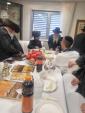 Admorim and Rabbanim Attend a Siyum Kesivas Sefer Torah Led by the Makova Rebbe Shlit"a
