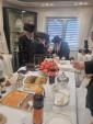 Admorim and Rabbanim Attend a Siyum Kesivas Sefer Torah Led by the Makova Rebbe Shlit"a
