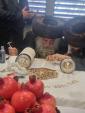 Admorim and Rabbanim Attend a Siyum Kesivas Sefer Torah Led by the Makova Rebbe Shlit"a