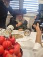 Admorim and Rabbanim Attend a Siyum Kesivas Sefer Torah Led by the Makova Rebbe Shlit"a