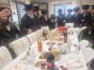 Admorim and Rabbanim Attend a Siyum Kesivas Sefer Torah Led by the Makova Rebbe Shlit"a