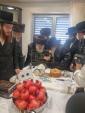 Admorim and Rabbanim Attend a Siyum Kesivas Sefer Torah Led by the Makova Rebbe Shlit"a