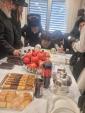 Admorim and Rabbanim Attend a Siyum Kesivas Sefer Torah Led by the Makova Rebbe Shlit"a