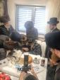 Admorim and Rabbanim Attend a Siyum Kesivas Sefer Torah Led by the Makova Rebbe Shlit"a