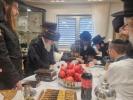 Admorim and Rabbanim Attend a Siyum Kesivas Sefer Torah Led by the Makova Rebbe Shlit"a