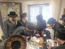 Admorim and Rabbanim Attend a Siyum Kesivas Sefer Torah Led by the Makova Rebbe Shlit"a