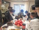 Admorim and Rabbanim Attend a Siyum Kesivas Sefer Torah Led by the Makova Rebbe Shlit"a