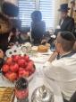 Admorim and Rabbanim Attend a Siyum Kesivas Sefer Torah Led by the Makova Rebbe Shlit"a
