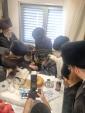 Admorim and Rabbanim Attend a Siyum Kesivas Sefer Torah Led by the Makova Rebbe Shlit"a