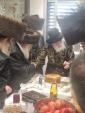 Admorim and Rabbanim Attend a Siyum Kesivas Sefer Torah Led by the Makova Rebbe Shlit"a