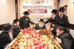 Main image for The Makava Gaavad Shlit"a Blesses the Apples and Honey for the Girls of 'Bayis Lepleitos'