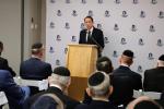 A Legacy of Torah and Unity: Gathering at OU Headquarters Ahead of Rabbi Moshe Hauer Zt"l's First Yahrzeit