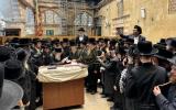The Makova Rebbe Shlit"a at Selichos in Chevron