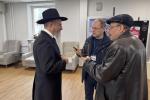 Russian Chief Rabbi Lazar Casting His Vote in the National Parliamentary Elections, Despite the Tirdos Hachag.
