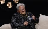 Main image for SURPRISE PHONE CALL:&nbsp;Trump interrupts Huang onstage, calls AI doom fears a hoax