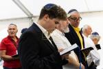 Simchas Torah in Kaliningrad in a Yamim Noraim Atmosphere.