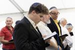 Simchas Torah in Kaliningrad in a Yamim Noraim Atmosphere.