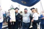 Simchas Torah in Kaliningrad in a Yamim Noraim Atmosphere.
